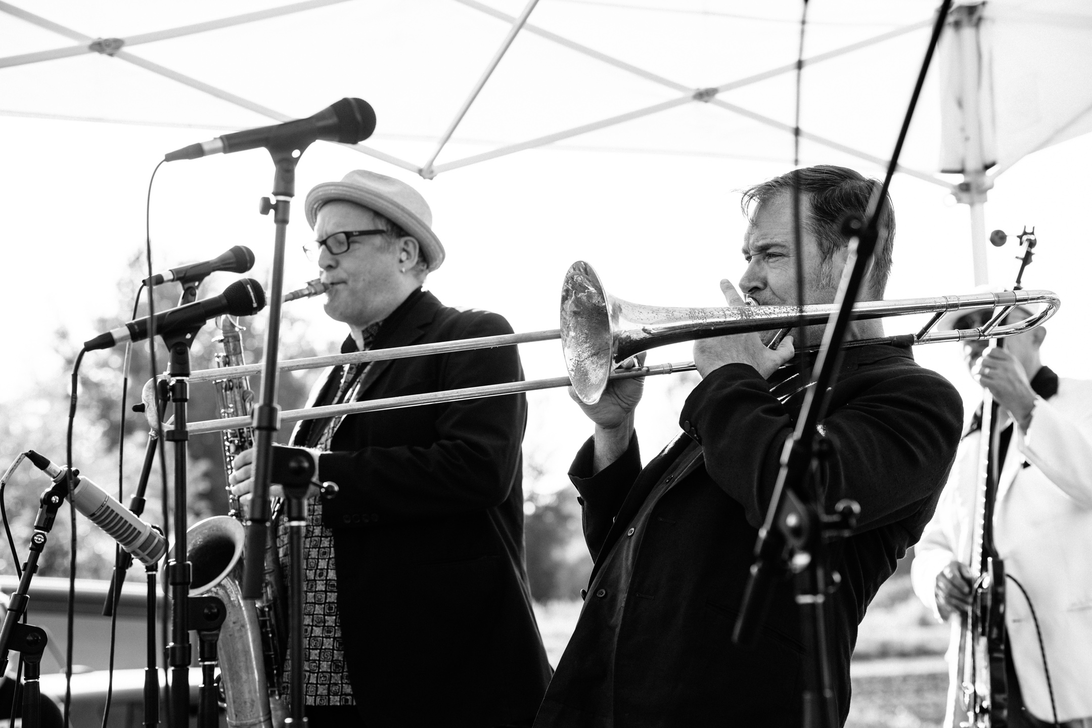 The Slackers perform onstage